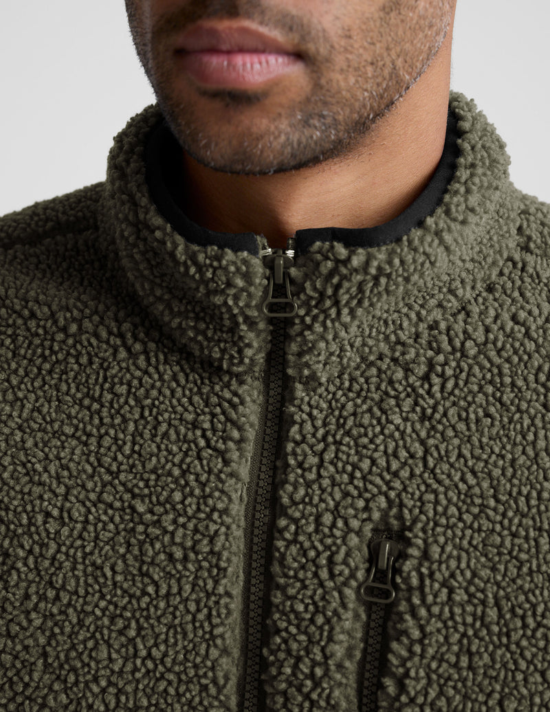 Boucle Fleece Men's Zip Jacket