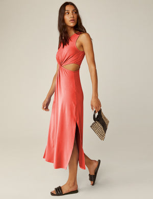 Around The World Front Twist Dress