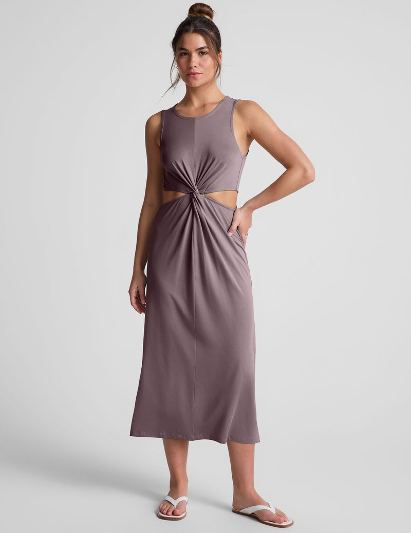 Around The World Front Twist Dress