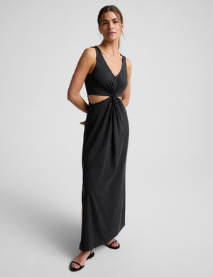 Maxi Around The World Front Twist Dress