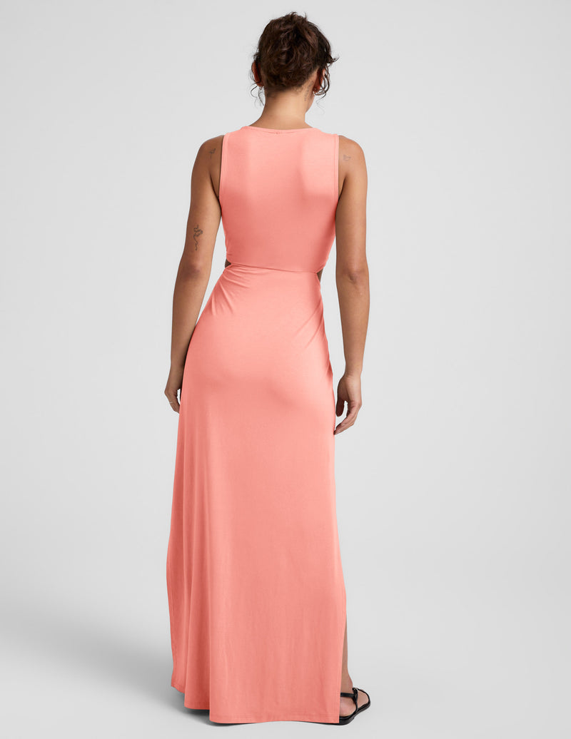 Maxi Around The World Front Twist Dress