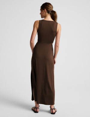 beyond yoga around the world front twist midi dress Beyond Yoga Around The World Front Twist Dress