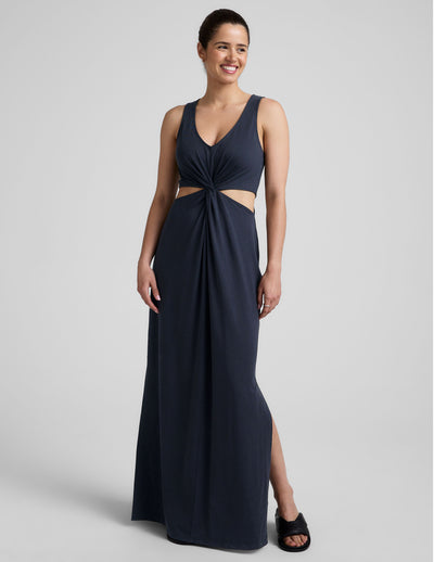 Maxi Around The World Front Twist Dress