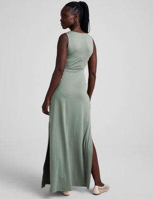 Around The World Front Twist Maxi Dress | Beyond Yoga Around The World Front Twist Maxi Dress | Beyond Yoga