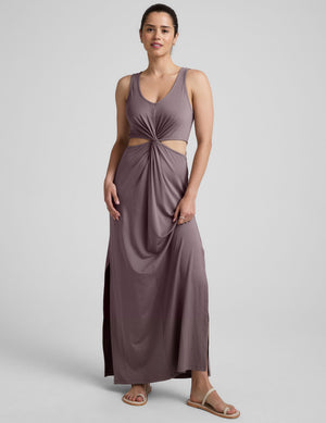 Maxi Around The World Front Twist Dress