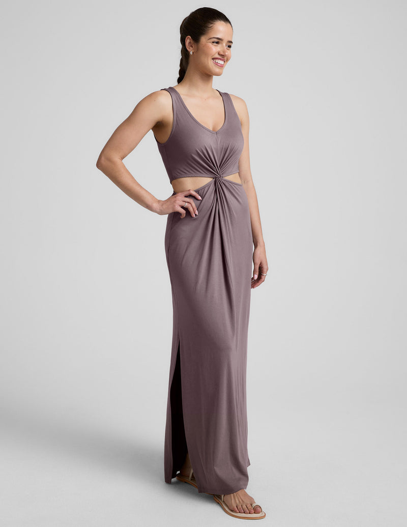 Maxi Around The World Front Twist Dress