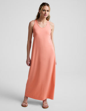 Beyond Yoga A Cut Above Racerback Maxi Dress