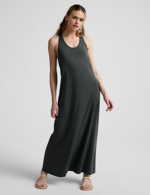 Beyond Yoga A Cut Above Racerback Maxi Dress | Slate Green / L Beyond Yoga A Cut Above Racerback Maxi Dress | Slate Green / L