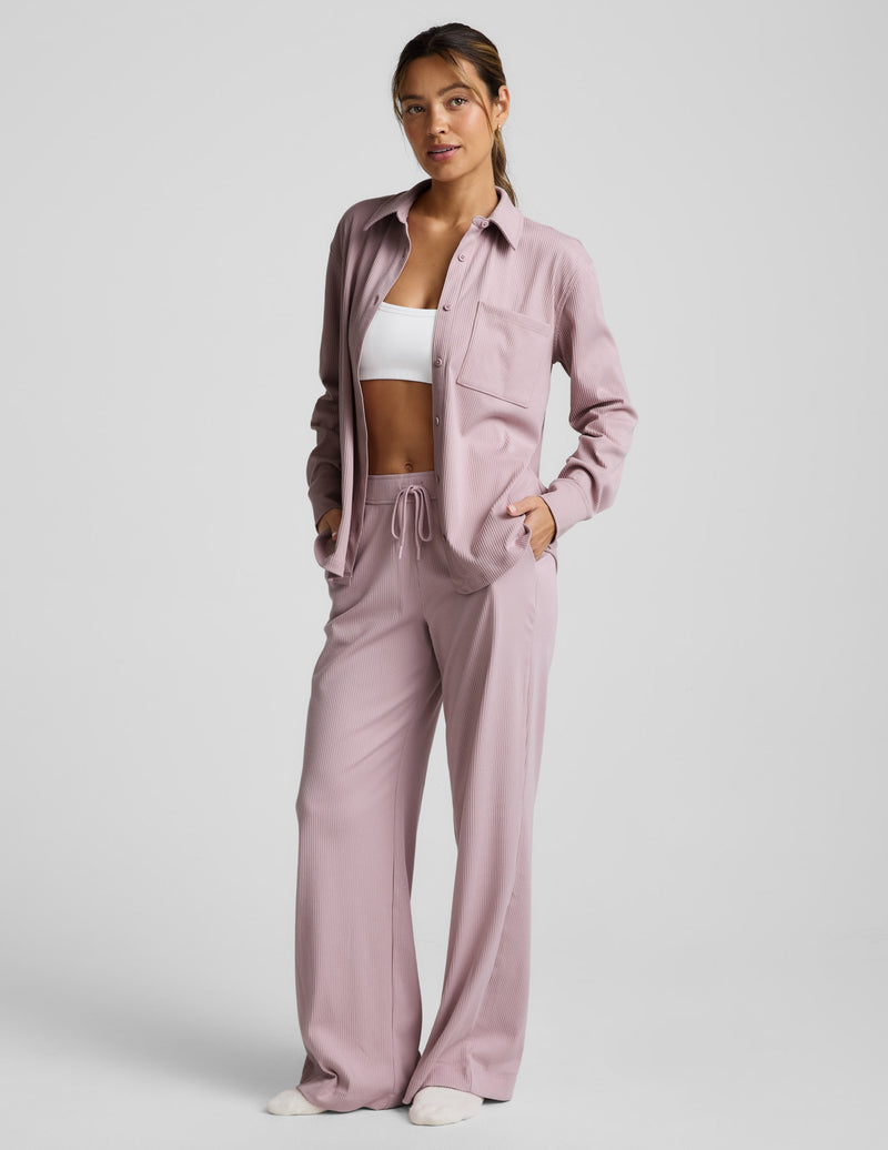 Breathe Easy Comfort Cord Button Up