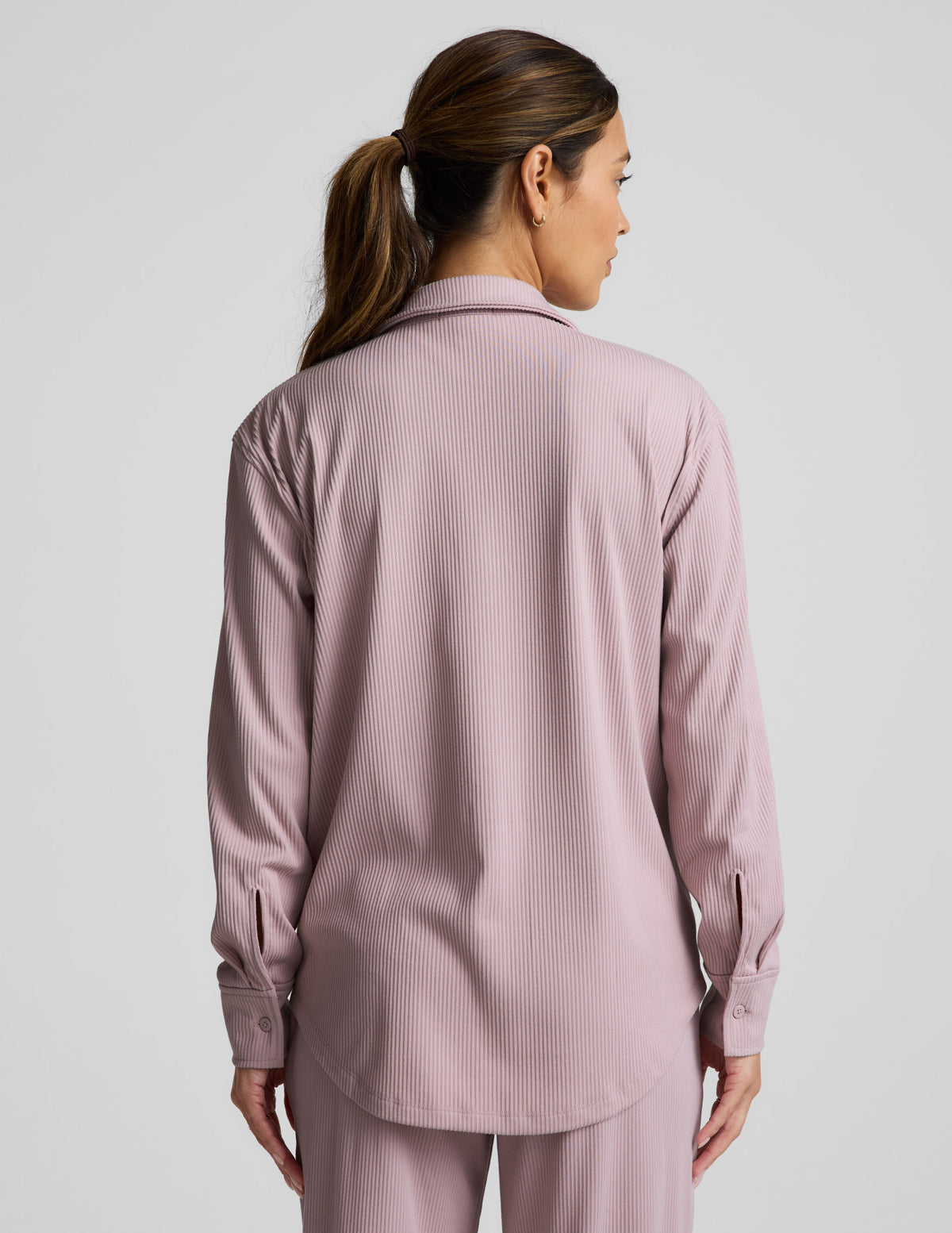 Breathe Easy Comfort Cord Button Up | Beyond Yoga