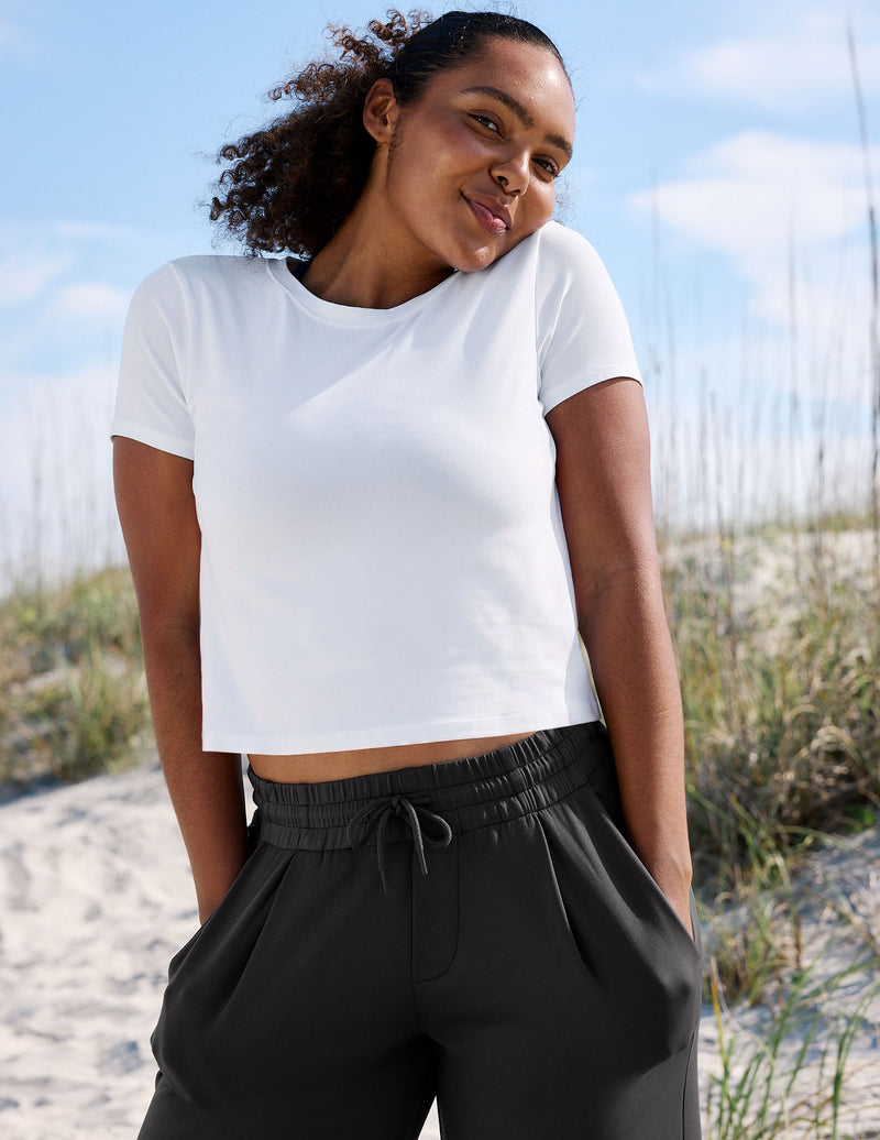 Featherweight Cropped Tee