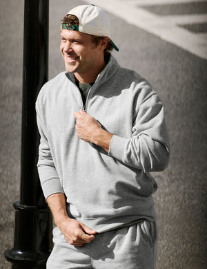 LuxeFleece™ Men's Half Zip Pullover