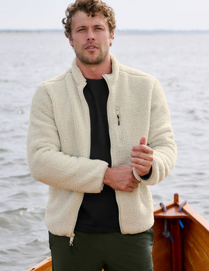 Boucle Fleece Men's Zip Jacket