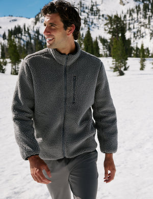 Boucle Fleece Men's Zip Jacket