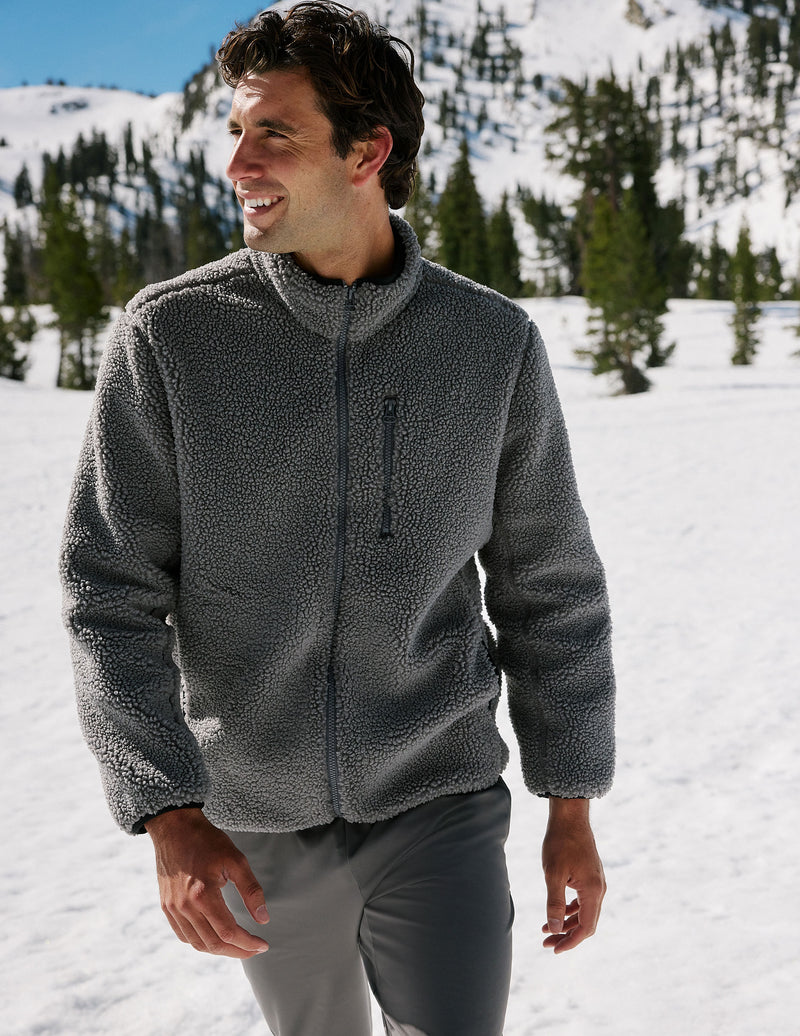 Boucle Fleece Men's Zip Jacket