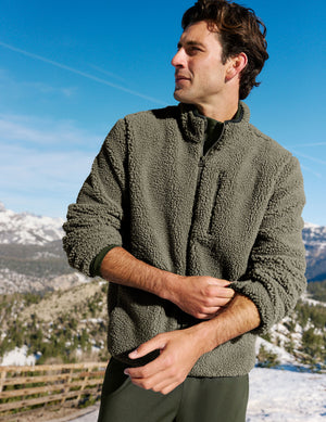 Boucle Fleece Men's Zip Jacket