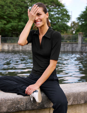 Sport Active V-Neck Polo