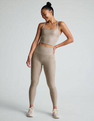 Chai Lucky Stars SoftShine Square Neck Cropped Tank