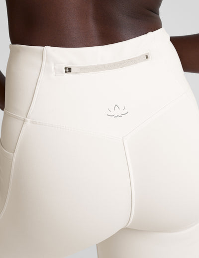 Pacer Fleece-Backed Zip Pocket Full Length Legging