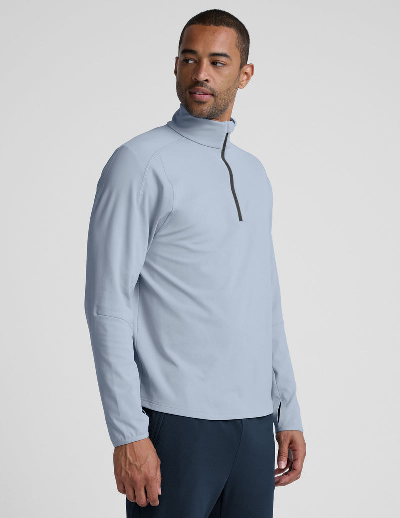 Pacer Fleece-Backed Men's Quarter Zip Pullover
