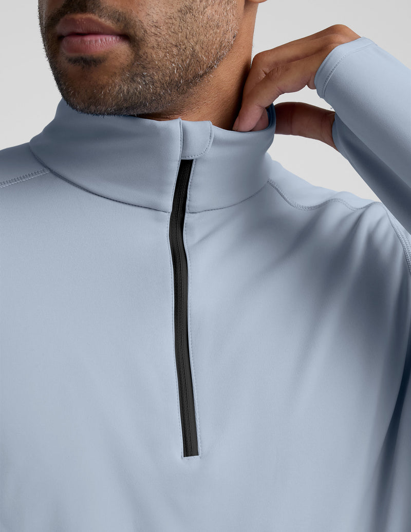 Pacer Fleece-Backed Men's Quarter Zip Pullover