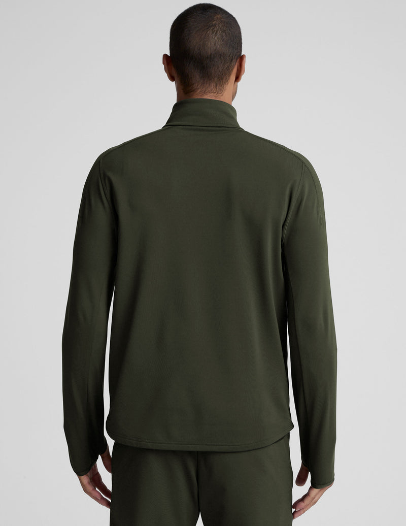 Pacer Fleece-Backed Men's Quarter Zip Pullover