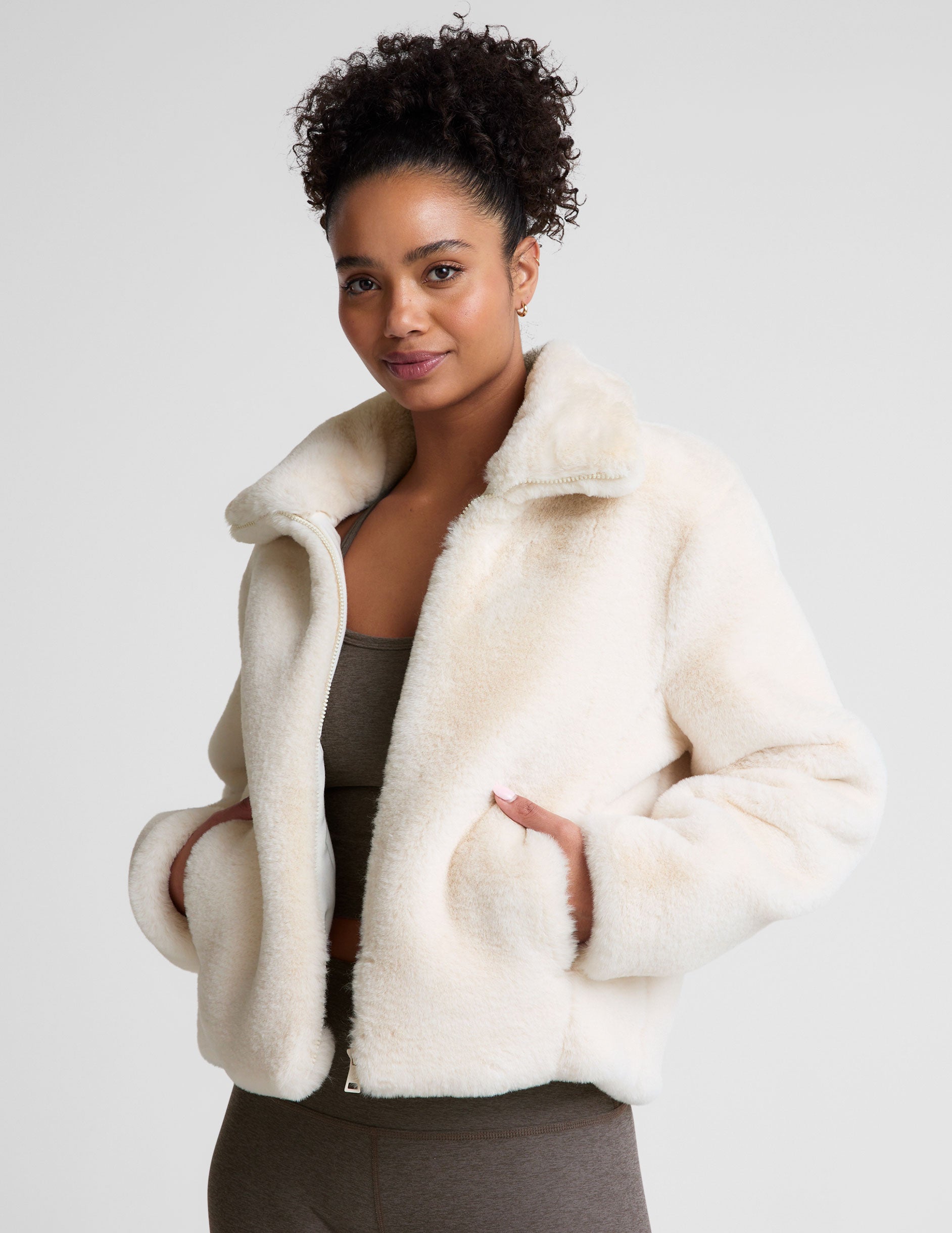 Faux Fur Jacket