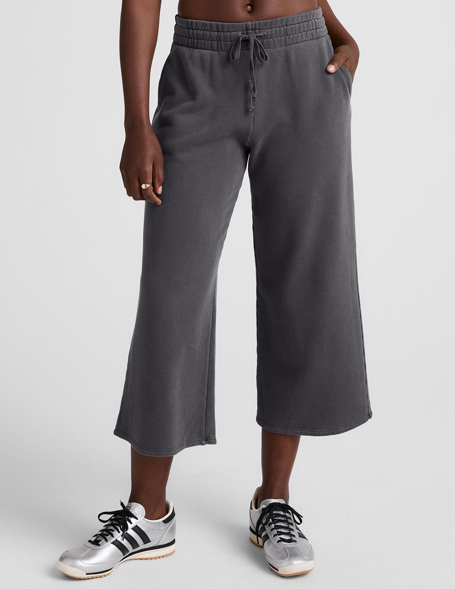 Cali Wide Leg Cropped Pant