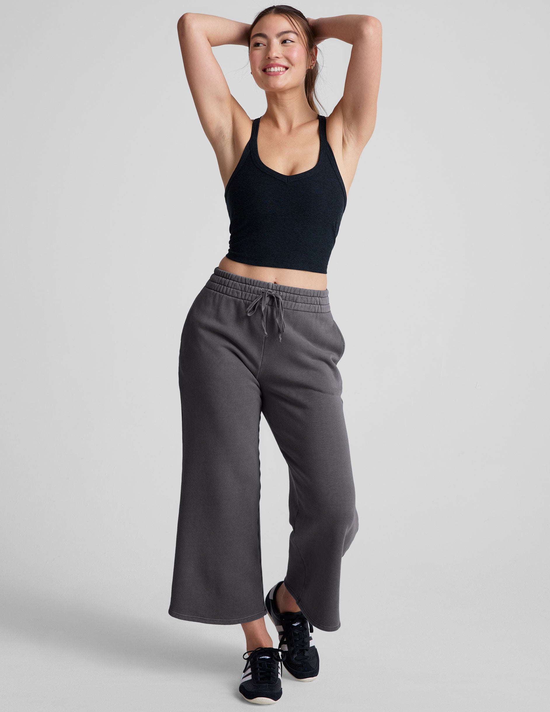 Cali Wide Leg Cropped Pant