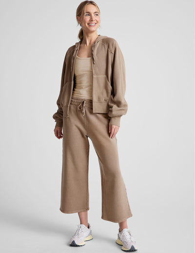 Cali Wide Leg Cropped Pant