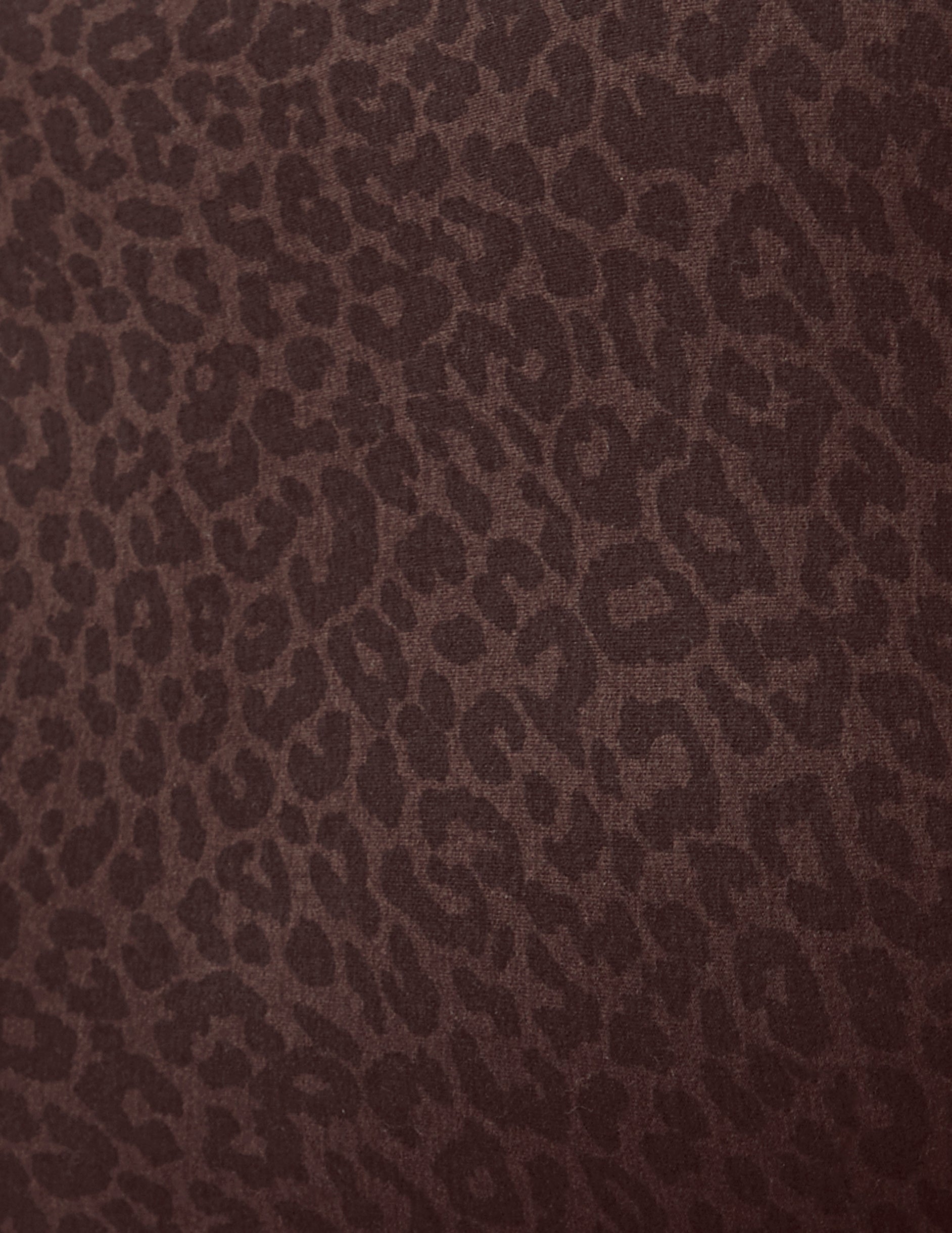 Charcoal Leopard SoftMark High Waisted Midi Legging Image 5