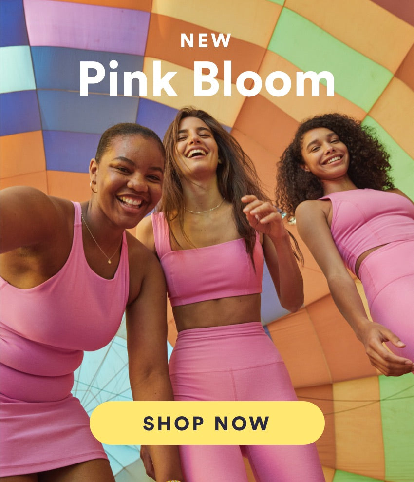 Pink workout clothes sale