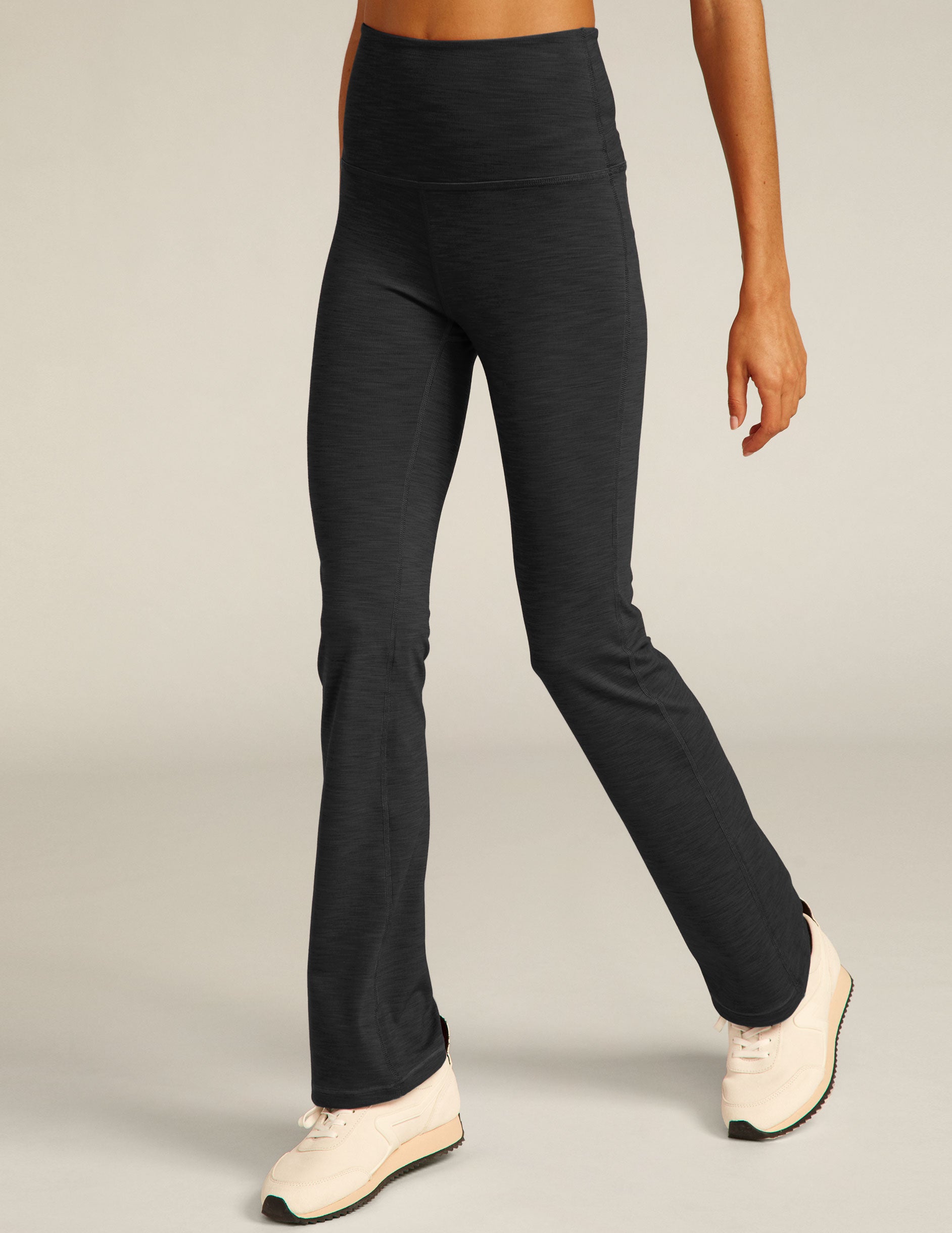 Exercise Pants High Rise Crop With Asymmetrical Side Panels. – Harriet's  Online Store
