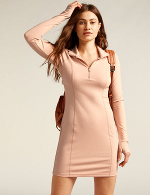 Heather Rib Westside Dress