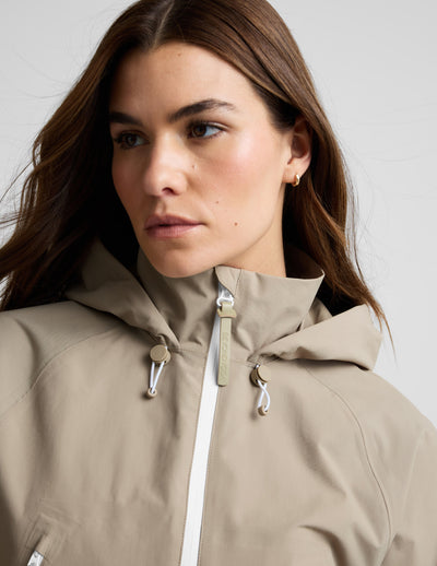 Rain Or Shine Adjustable Hooded Jacket