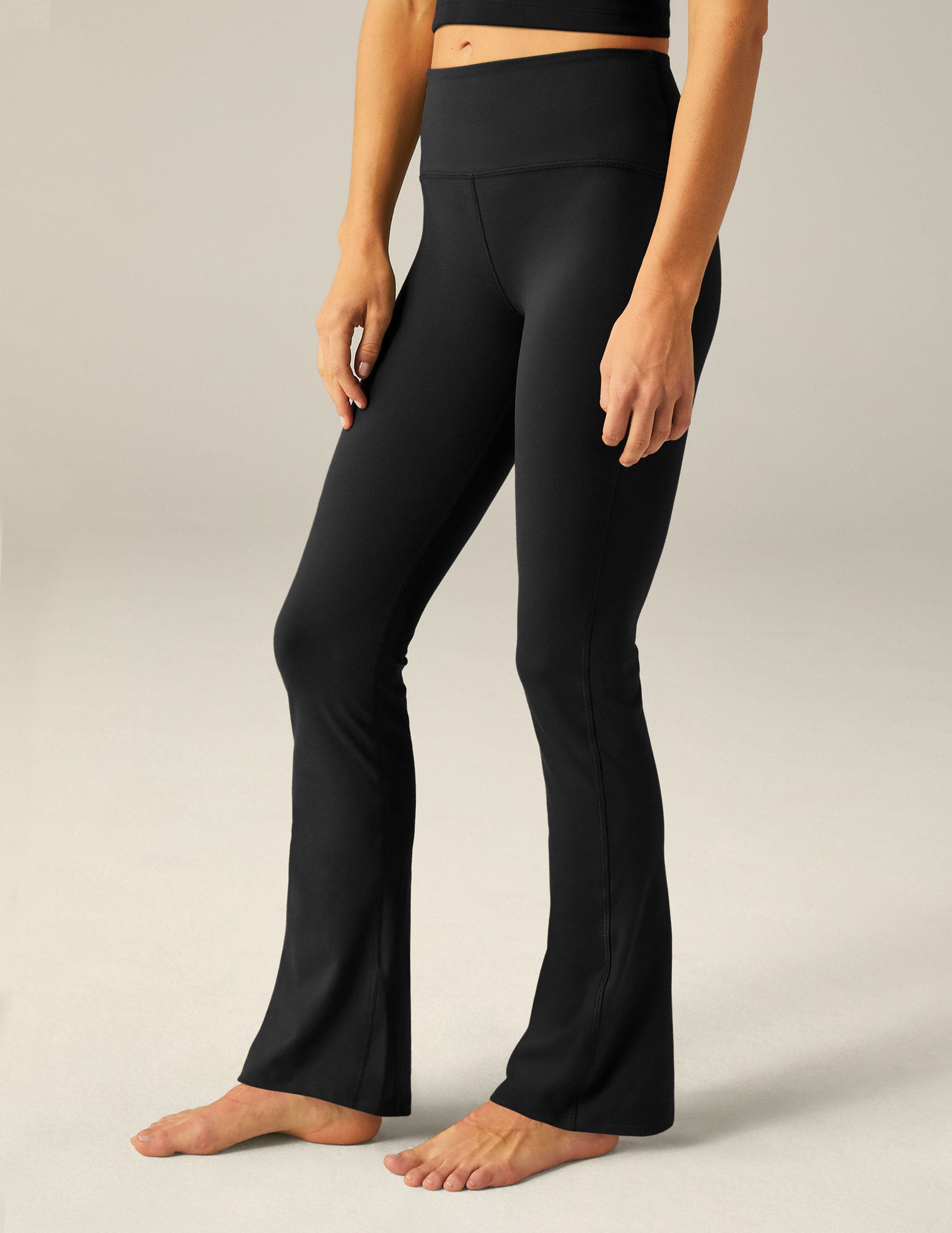 Bootcut black yoga pants on sale