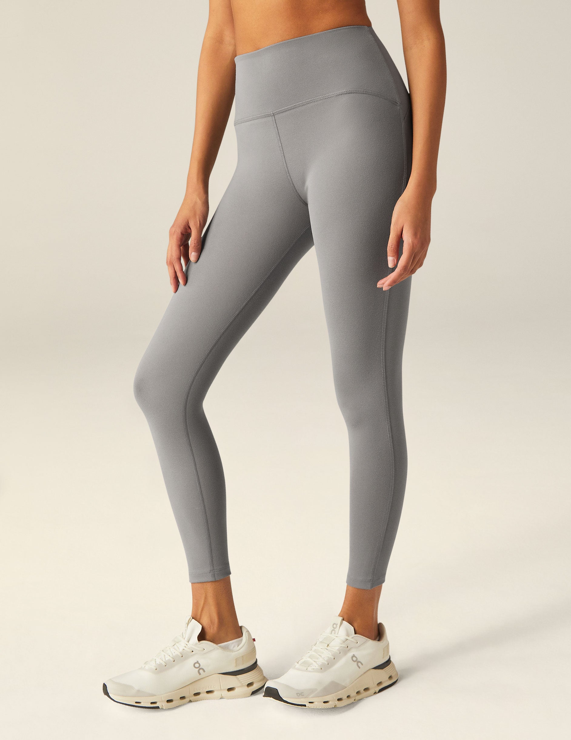 gray powerbeyond midi leggings. 