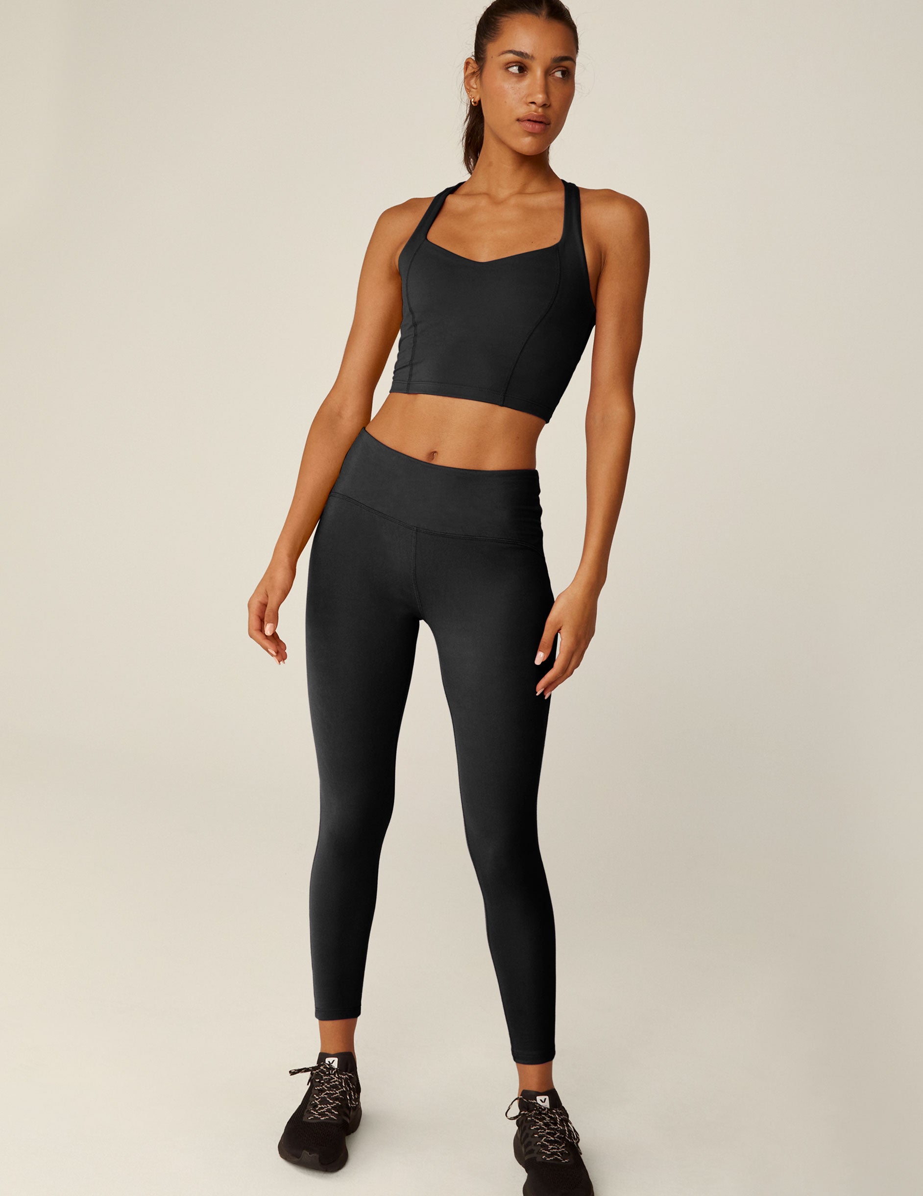 Selling beyond yoga black active sports bras and legging