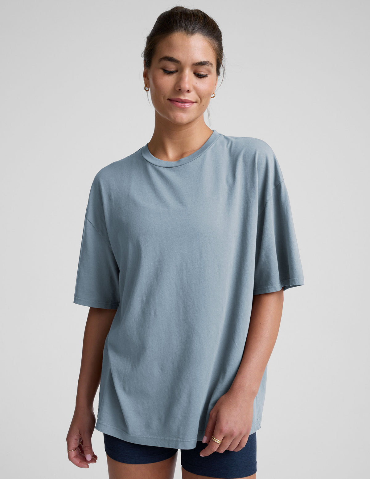 Oversized Cotton Tee | Beyond Yoga