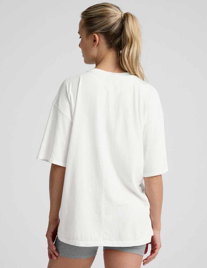 Oversized V-neck Tee