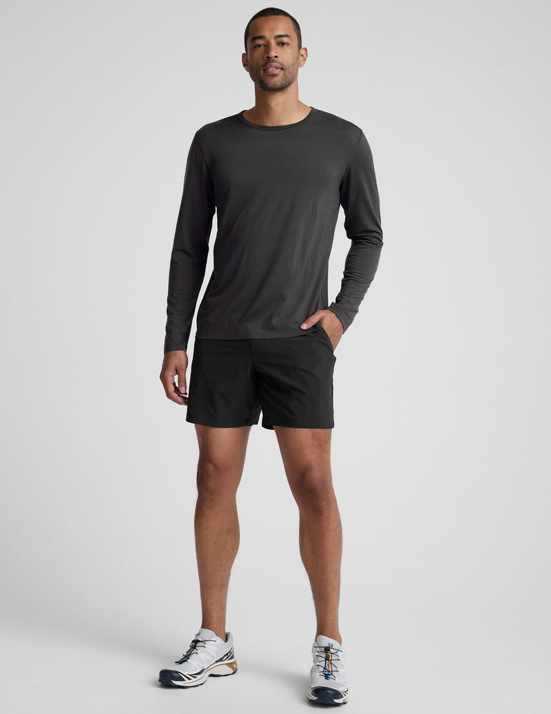 Merino Wool Men's Long Sleeve Crew