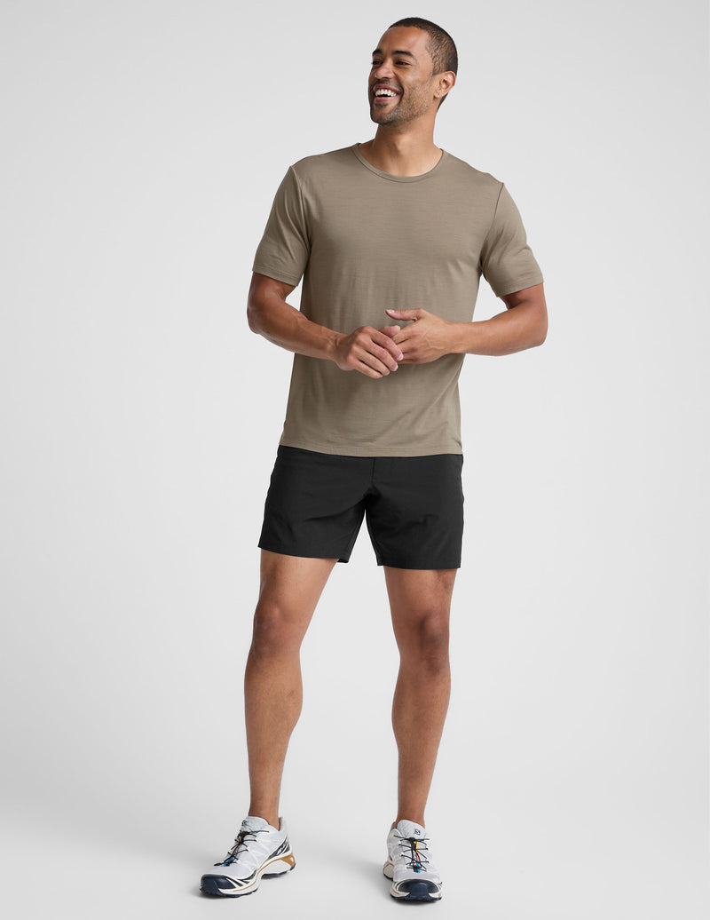 Merino Wool Men's Short Sleeve Crew