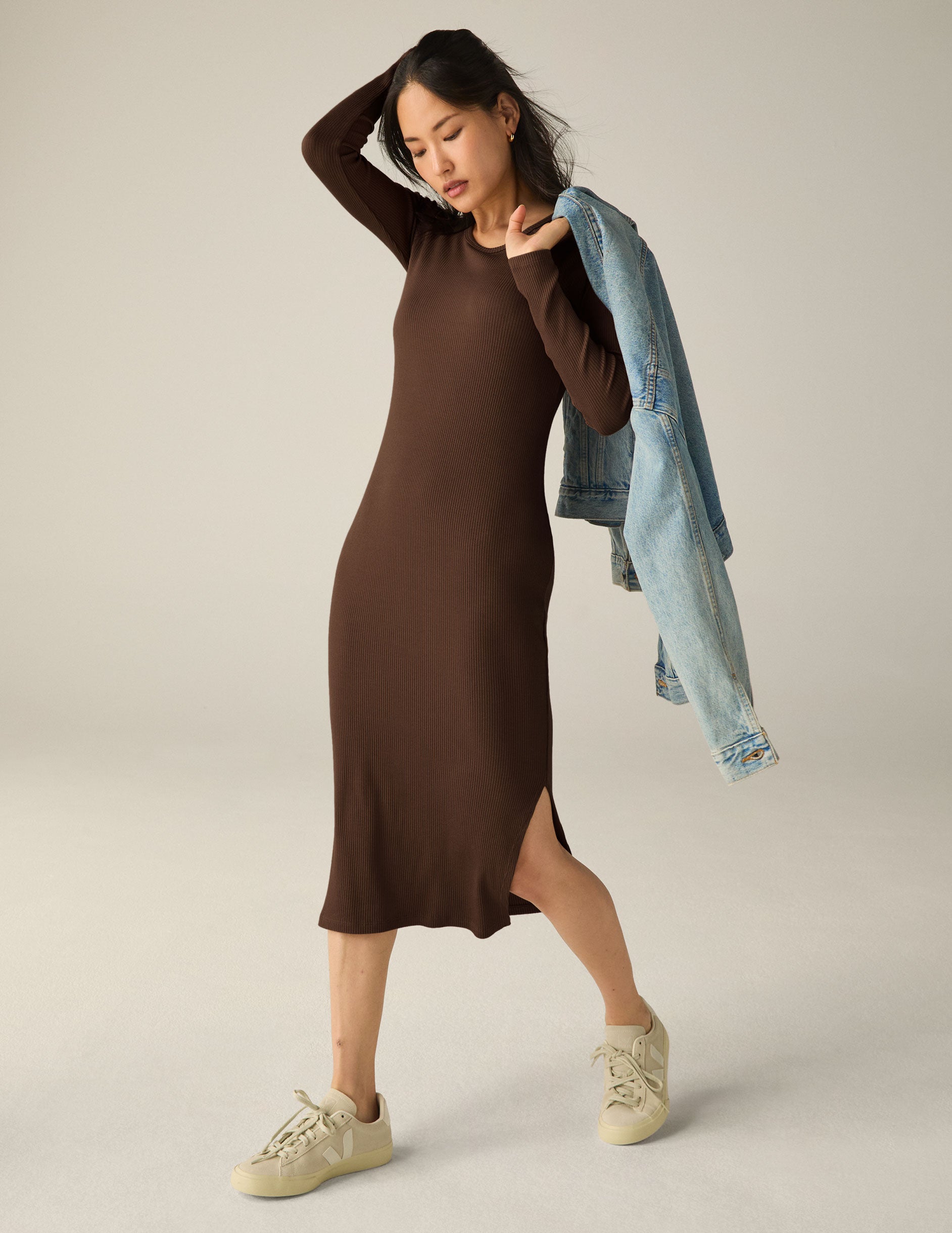 Thumbnail of Contours Long Sleeve Dress