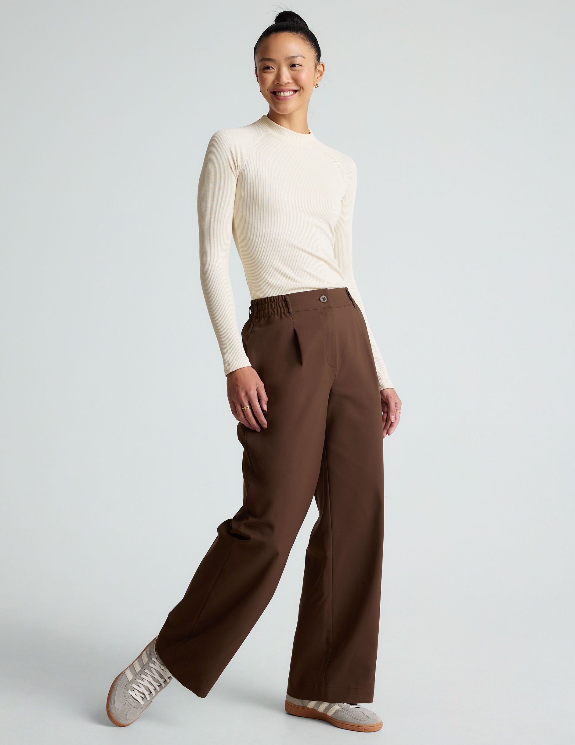 Thumbnail of Contours Mock Neck Long Length Top