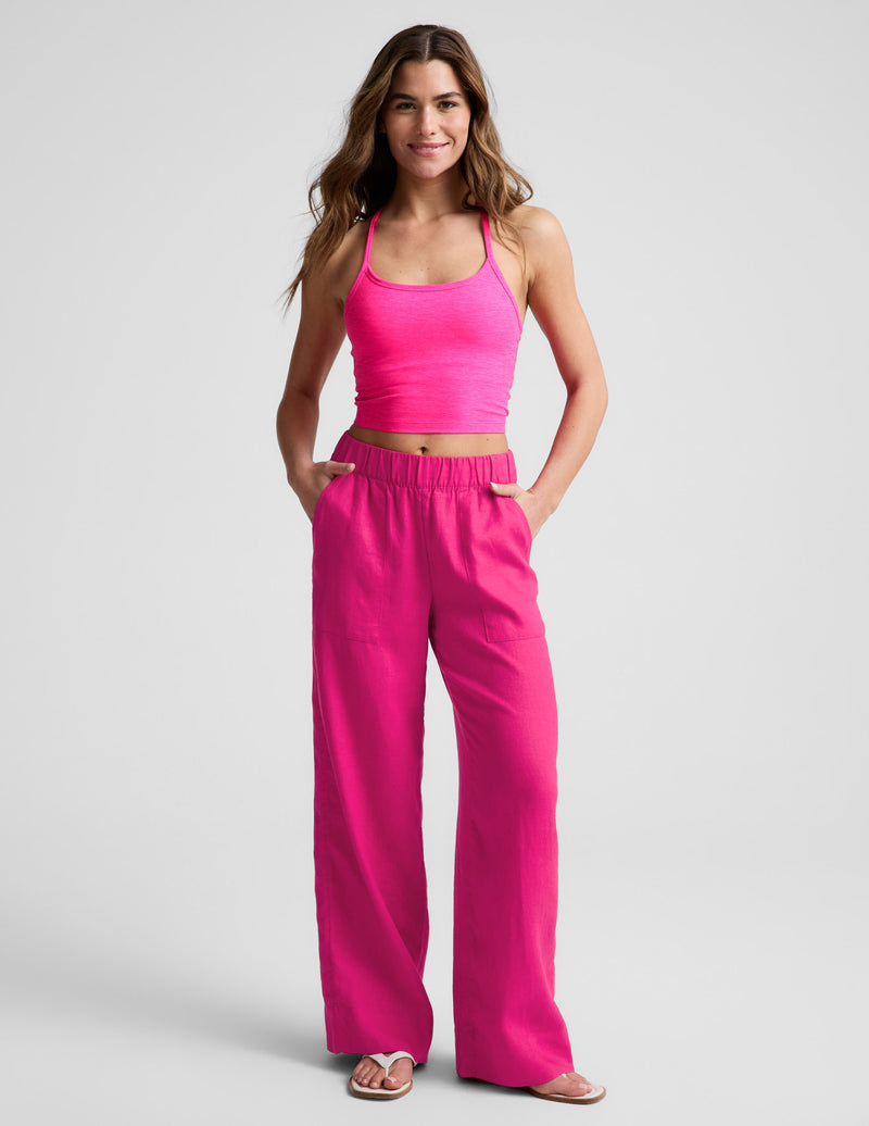 SoftWash Linen Easy Wide Leg Pant 29"