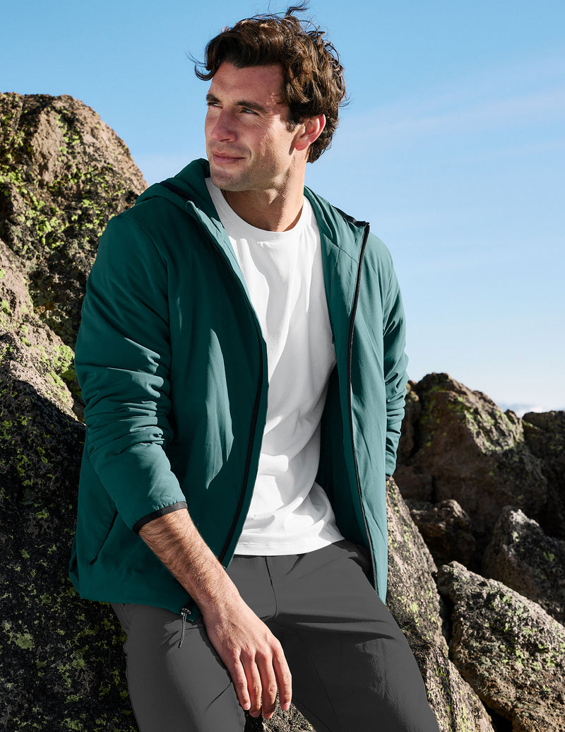 In Flight Insulated Men's Hooded Jacket