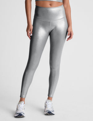 silver midi legging.