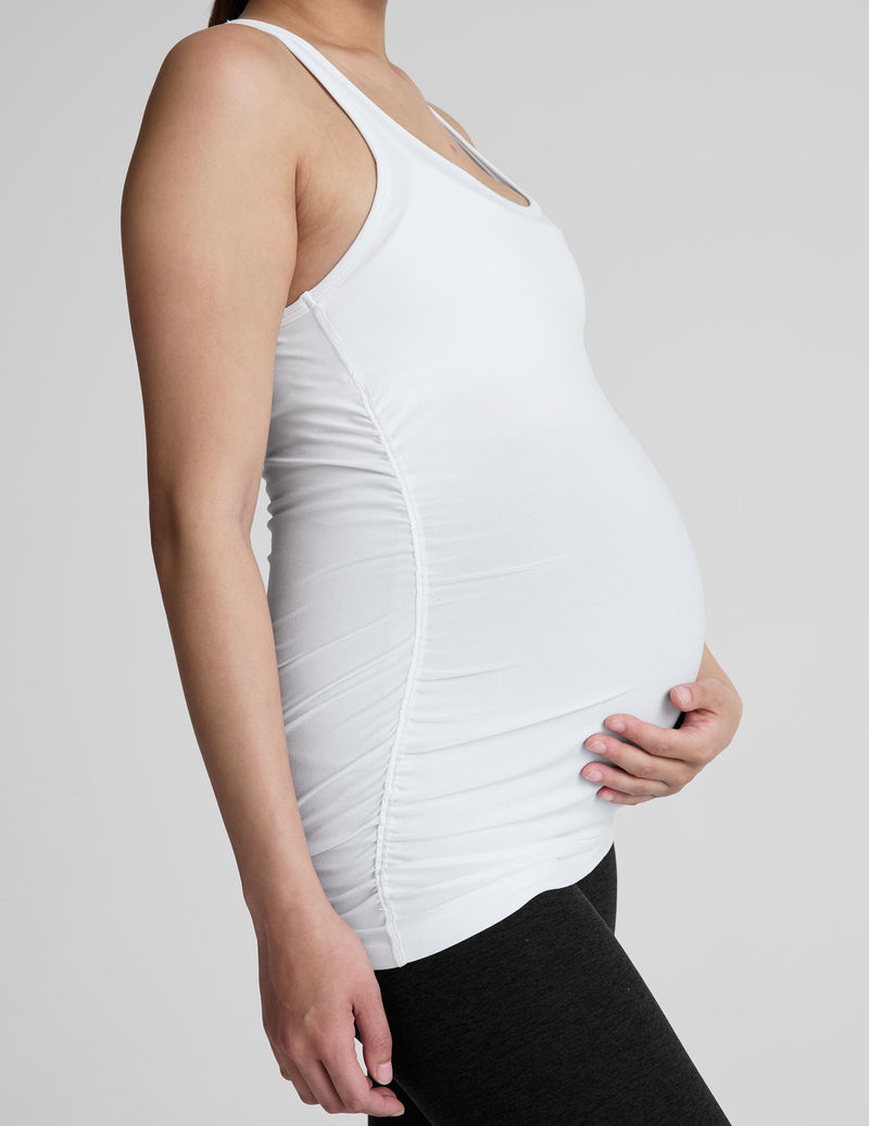 Featherweight Let It Grow Racerback Maternity Tank
