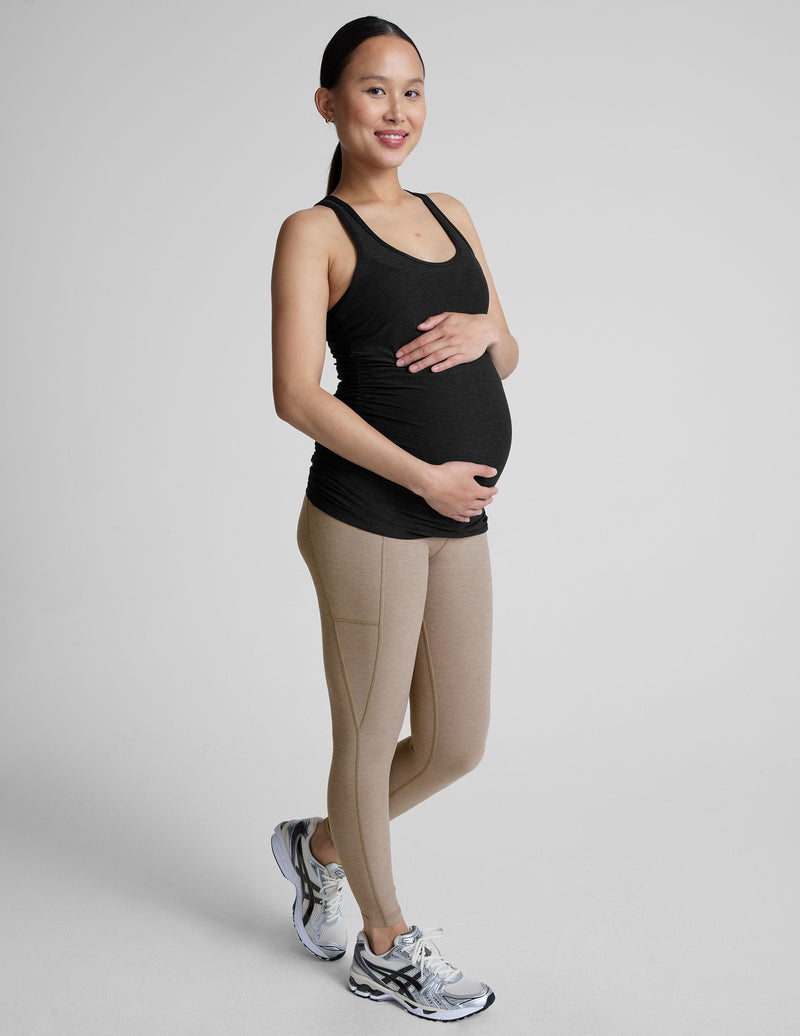 Featherweight Let It Grow Racerback Maternity Tank