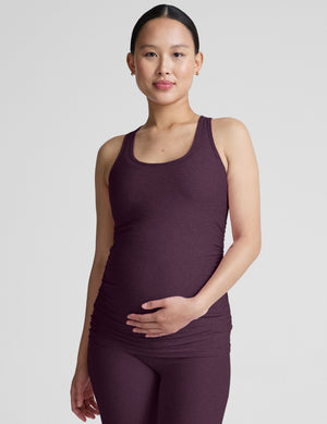Featherweight Let It Grow Racerback Maternity Tank
